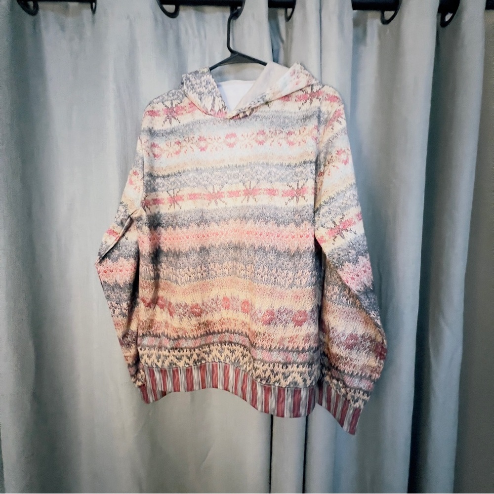 Medium new Hoodie by designer isaac mizrahi from New York